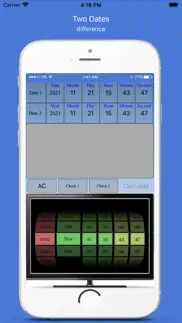 date and time lite calculator iphone screenshot 2