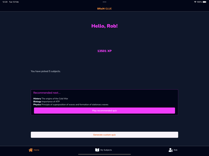 Brain Glue - GCSE  A Level