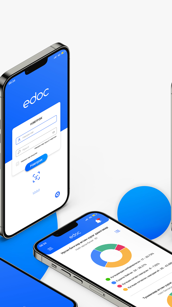 EDoc 2.0 - ЦАХИМ АЛБАН БИЧИГ