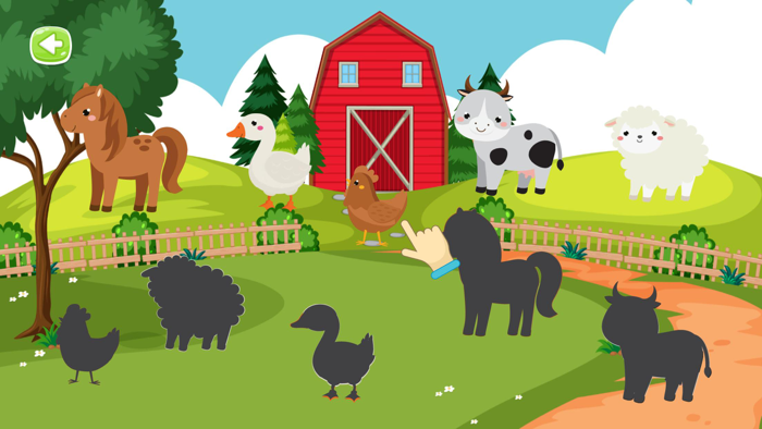 Eşle ÖğrenOkul Öncesi Oyunlar