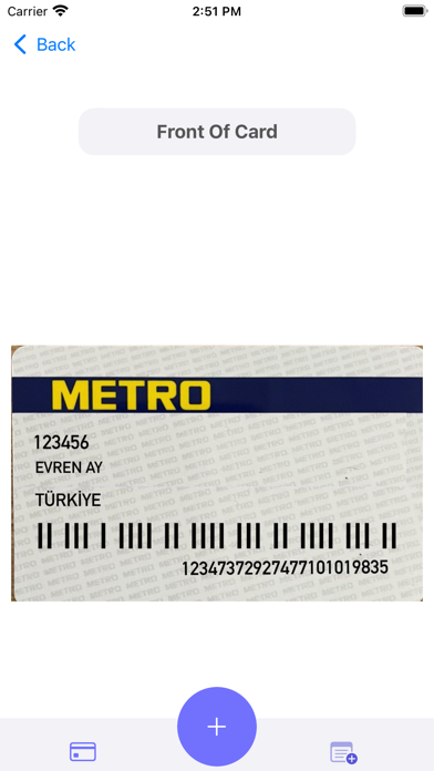 Card Holder - Loyalty Card Screenshot