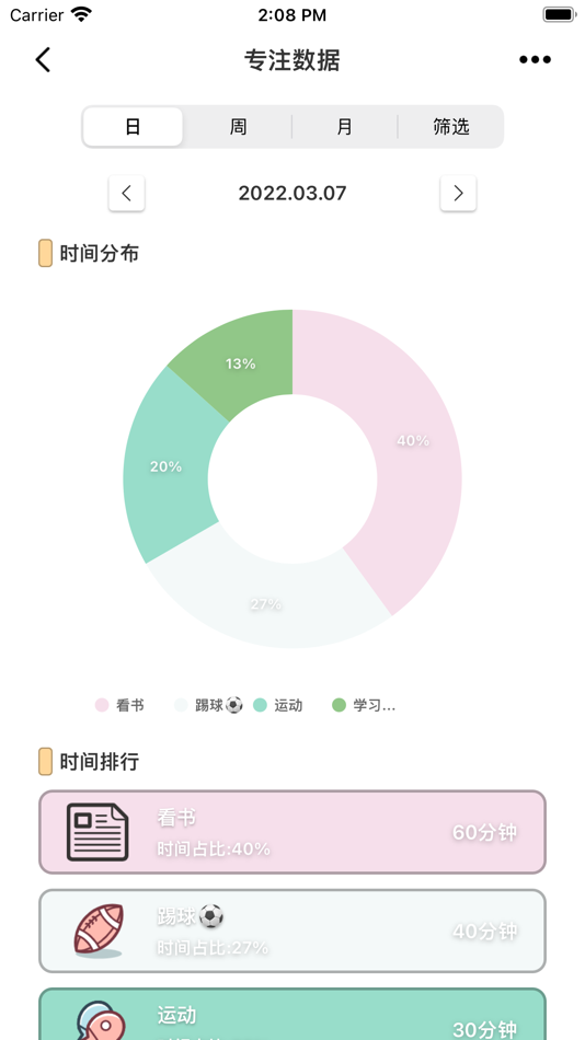 #10. 自律打卡-记录每日体重,制定学习计划表打卡软件 (iOS) 来自: 克填 姜