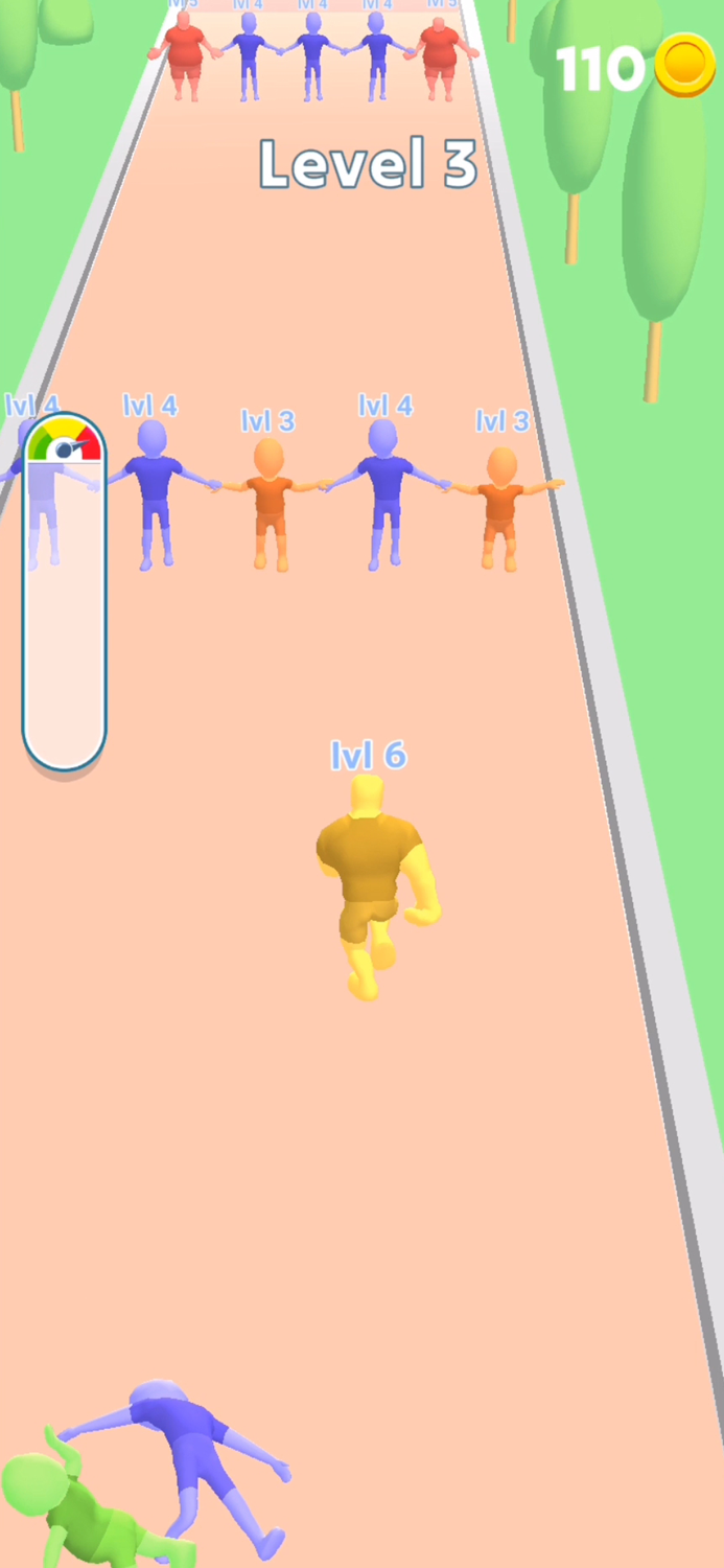 Red Rover Run Merge and Attack