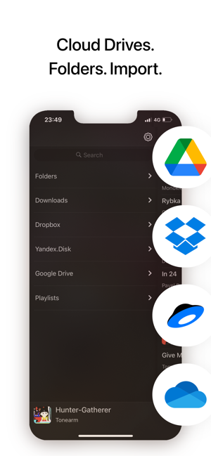 ‎Glazba – Music Player Screenshot