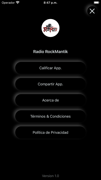 Radio RockMantik Screenshot