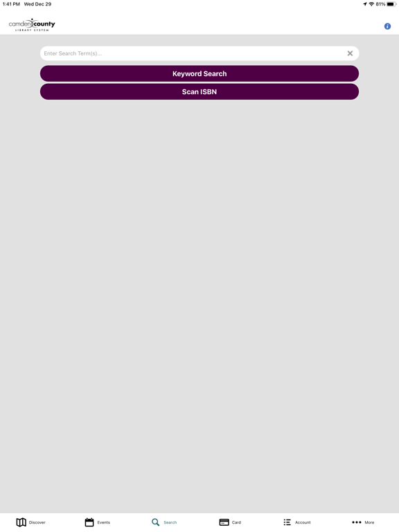 Screenshot #6 pour Camden County Library Mobile