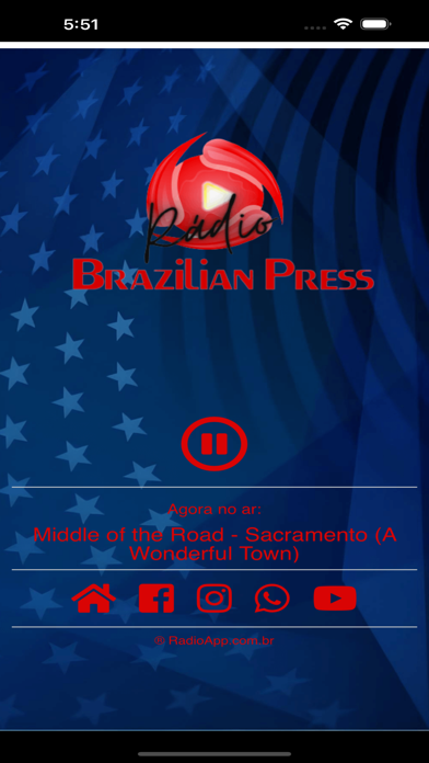 Rádio dos Brasileiros Screenshot