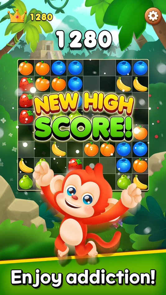 #4. Fruit Block Puzzle (iOS) Podle: BUZZ POWDER INC.