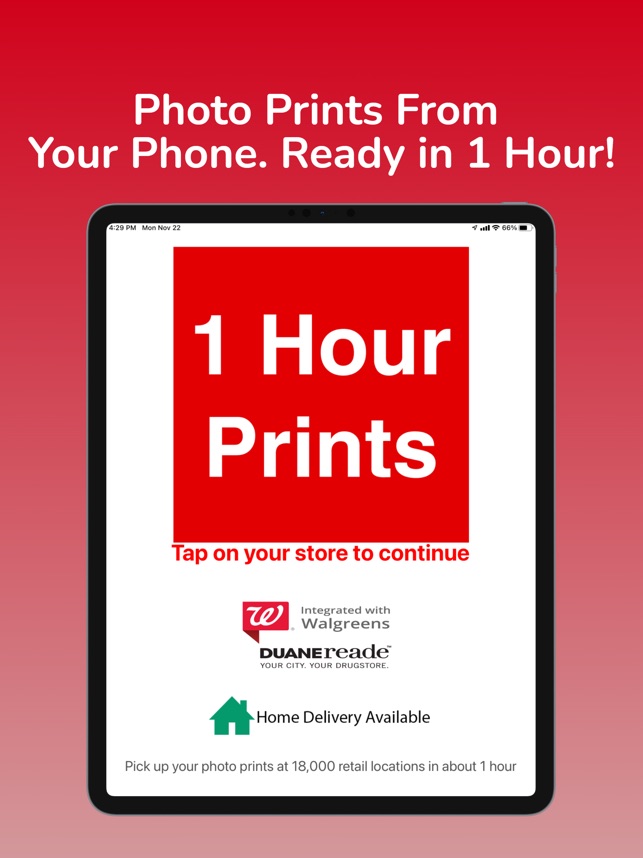 Same Day Delivery - in as little as 1 hour