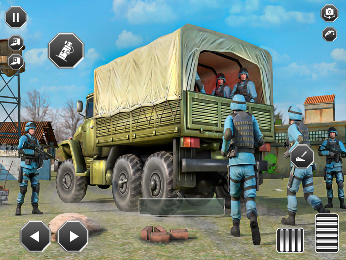 Military Truck Transport Games
