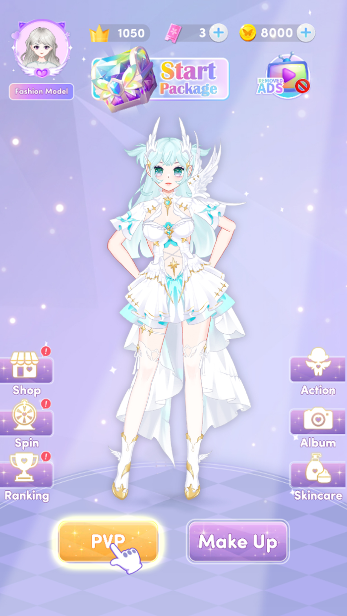 Magic Fashion Doll Dressup