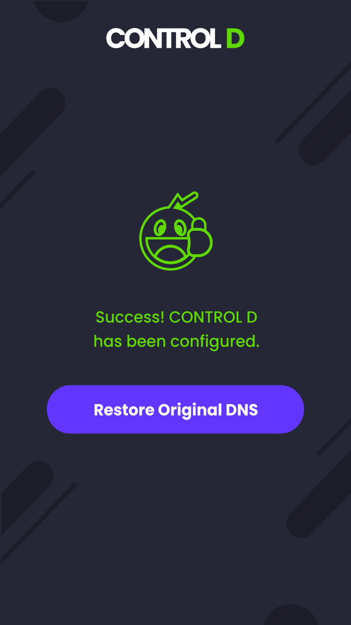 Control D Quick Setup
