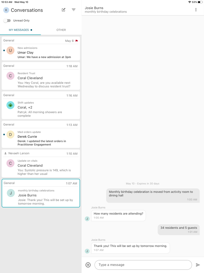 Secure Conversations