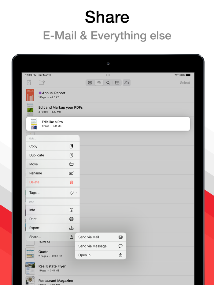 PDF Pro - Reader Editor Forms