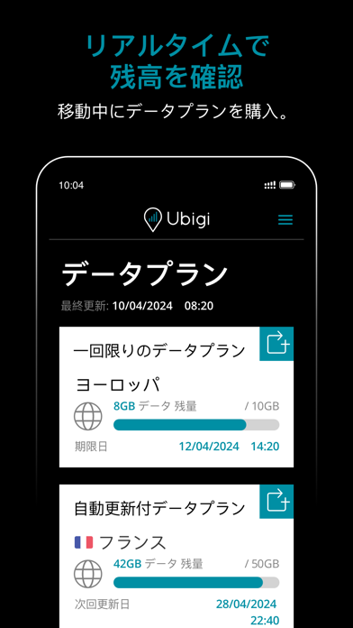 Ubigi: eSIM & Mobile Internetのおすすめ画像6