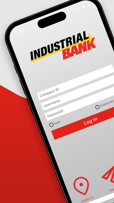 Industrial Business Bank of WA Screenshot