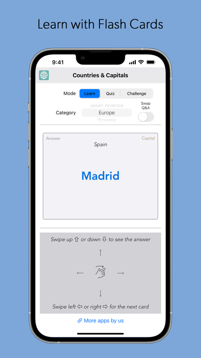 Screenshot #7 for Capitals & Countries - World