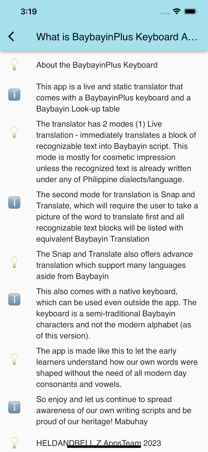 BaybayinPlus Keyboard