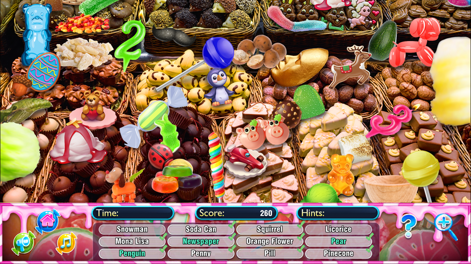 #8. Hidden Objects Candy Shop Seek (iOS) 来自: Brainfull, LLC