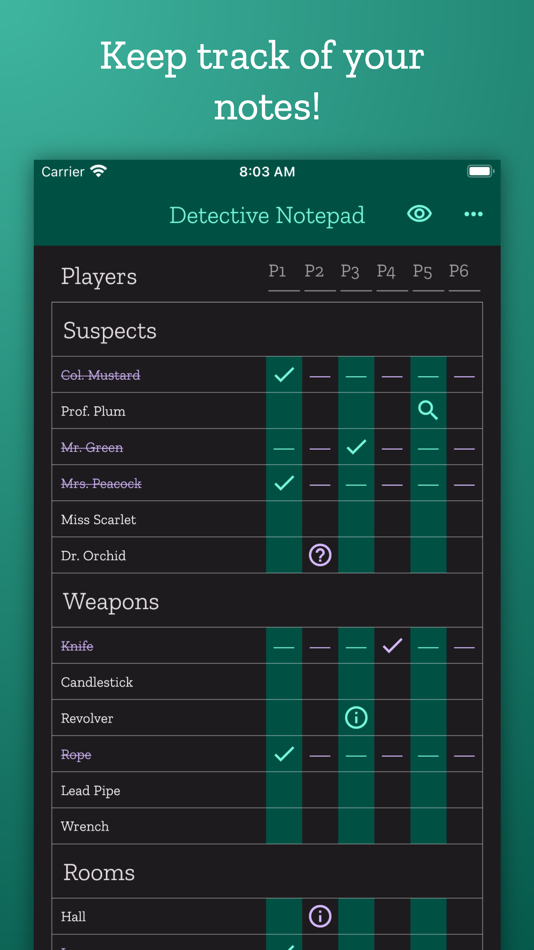 #1. Get a Clue! (Notepad) (iOS) Podle: Keaton McClure