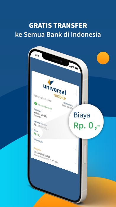 Universal Mobile Banking Screenshot 1 - AppWisp.com