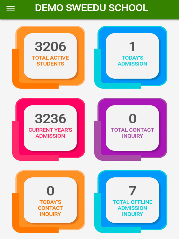 Sweedu Administration App
