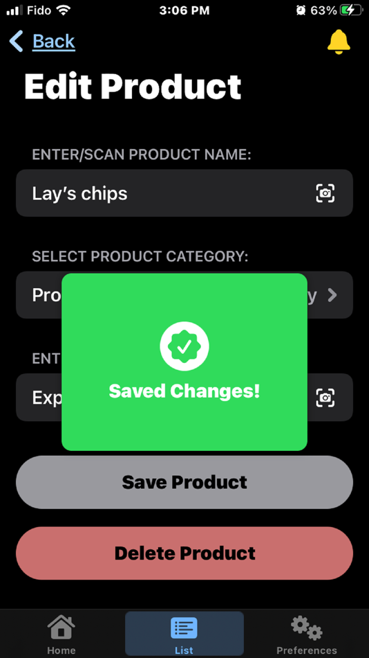 #7. ExpiRemind (iOS) Podle: Saj Panchal