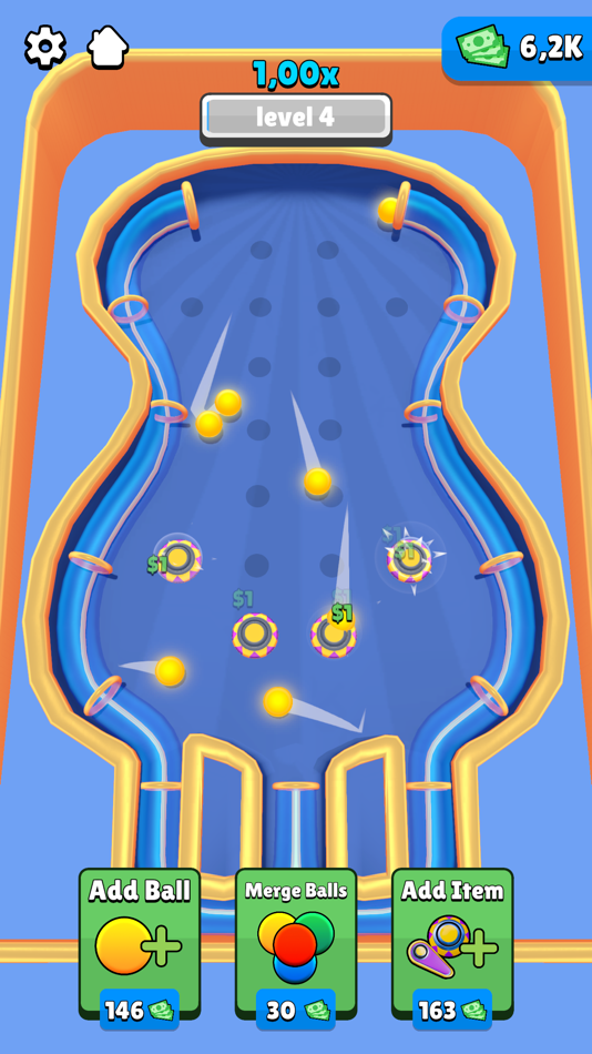 #5. Pinball Pro Idle (iOS) By: KOOL GAMES STUDIO OU