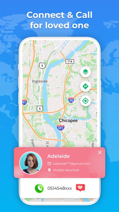 TrackMobi: GPS Phone Locator Screenshot