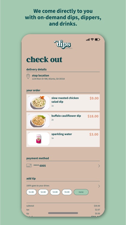 Dips Kitchen screenshot-5