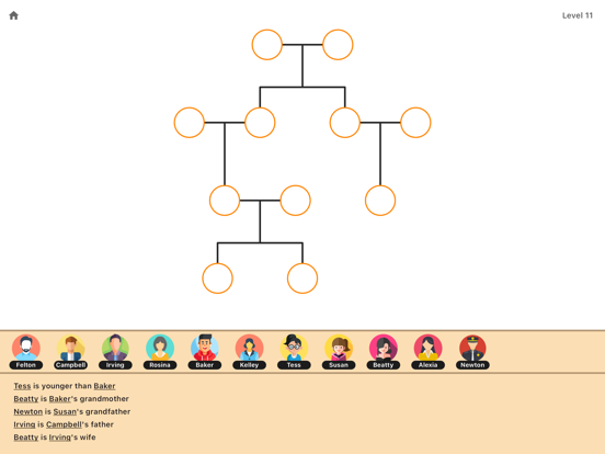Family Tree - Logic Gameのおすすめ画像1