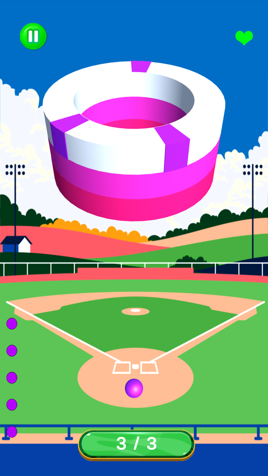 #3. Paint Switch : 3D Ball Game (iOS) 게시자: Smit Sabhadiya