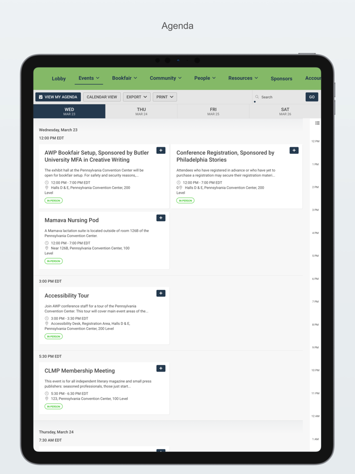 AWP22 Conference and Bookfair