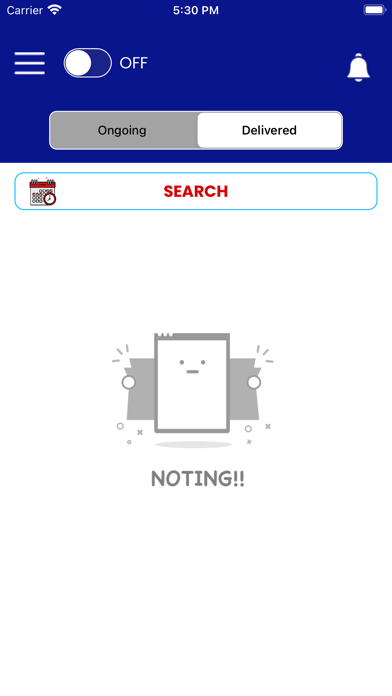 Oscar Driver App Screenshot