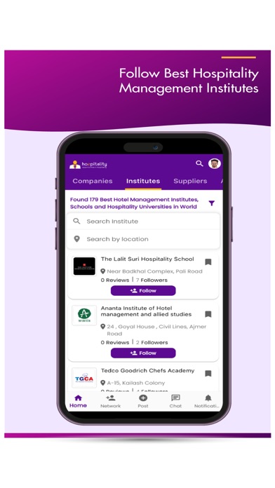 Hozpitality Jobs Courses News Screenshot