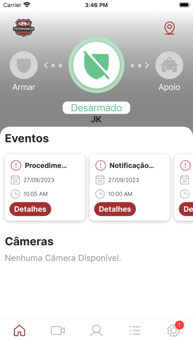 Patrimonium Alarme Screenshot