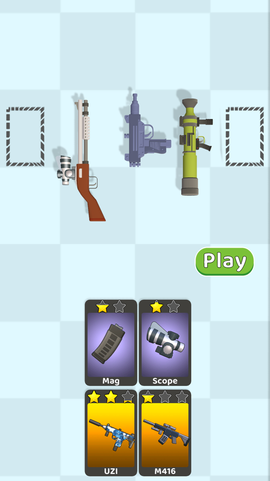 #3. Weapon Card Run (iOS) 由: Taninty Game Studio