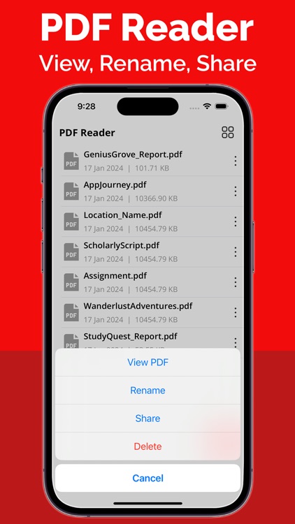 PDF Reader Document Reader screenshot-4