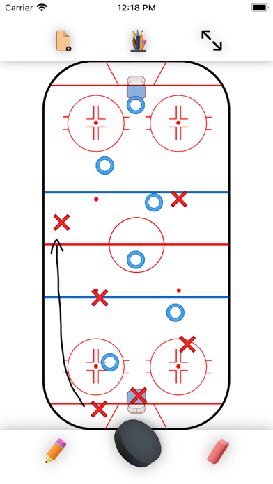 Hockey Playboard Screenshot