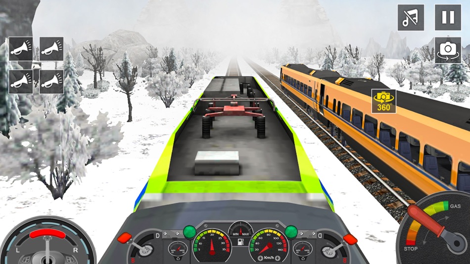 #2. Train Driving Simulator Games (iOS) 来自: Mohammad Arshad