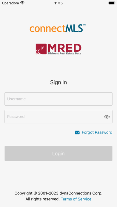 connectMLS MRED Screenshot