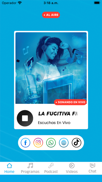 La Fugitiva FM Screenshot
