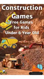 construction truck kids games! iphone screenshot 1