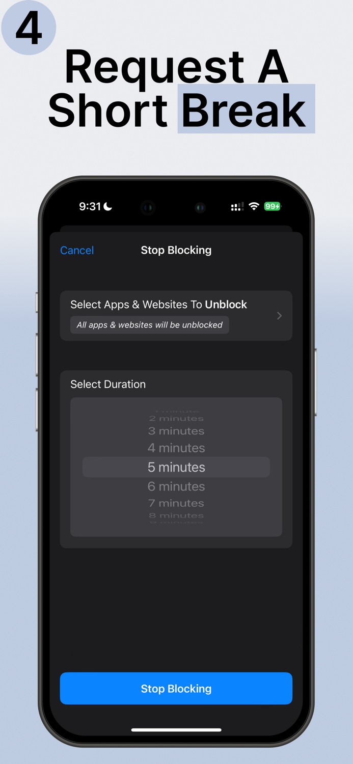 Refocus - Screen Time Blocker