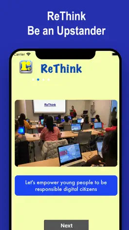 Game screenshot ReThink - Stop Cyberbullying apk