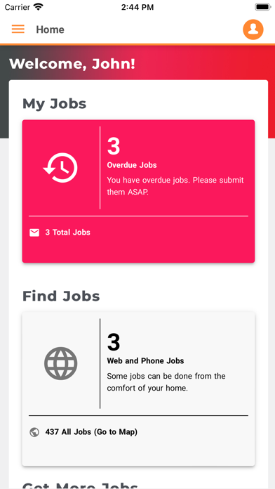 4Shoppers NEXT Mystery Shopper Screenshot