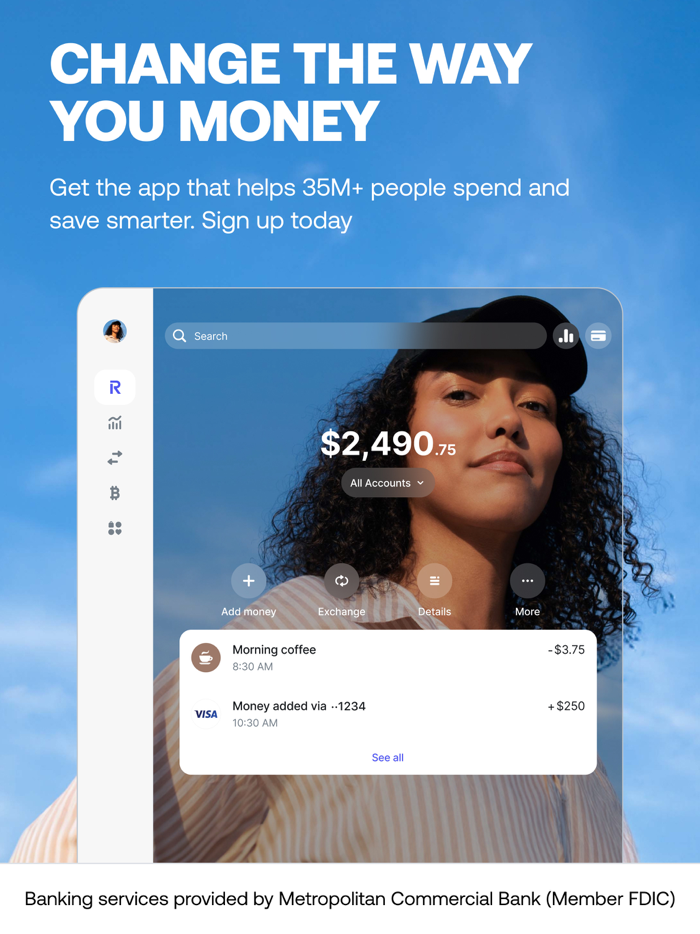 Revolut Send spend and save