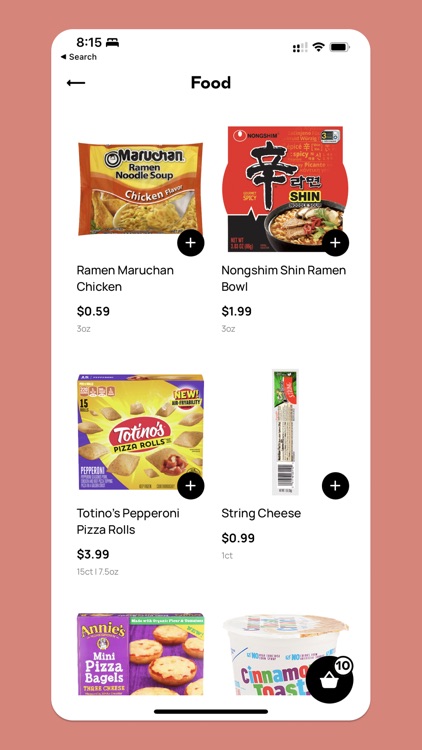 ofo - 10 min snack delivery