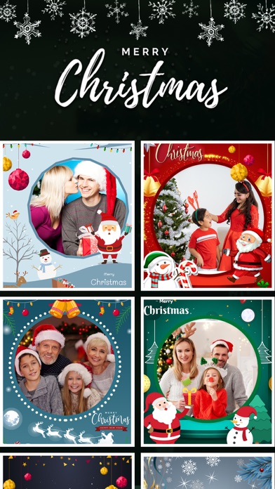 Christmas Photo frame Editor . Screenshot