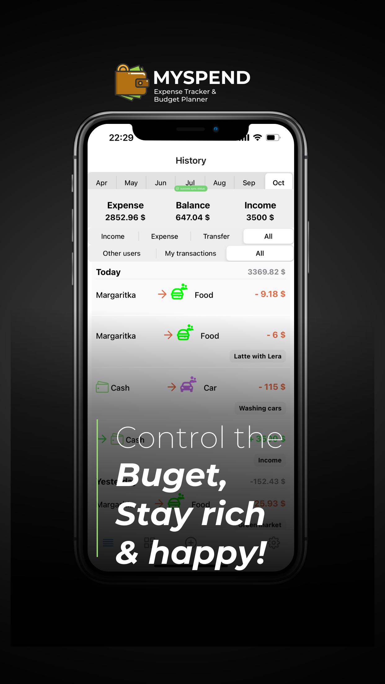 MySpend: Budget Planner App